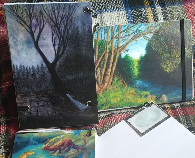 More sketchbooks