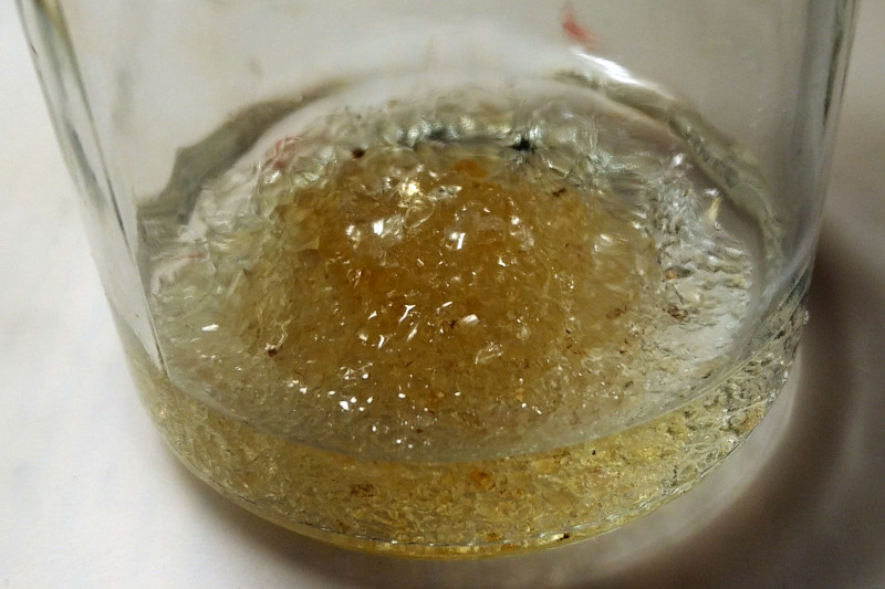 gum arabic in water
