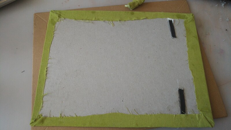 Inner side of back cover