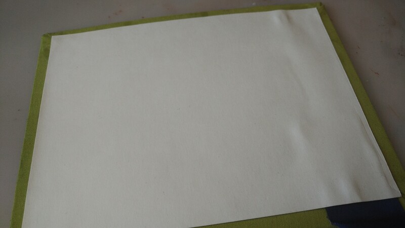 Finished back cover