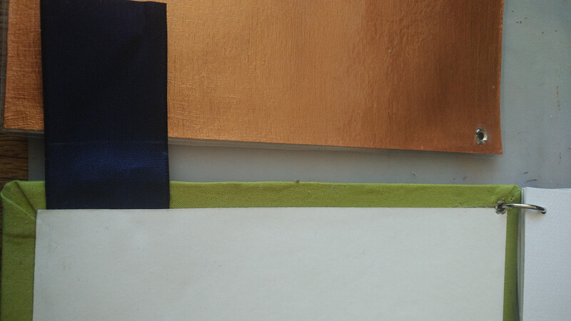 Ribbon on the front cover