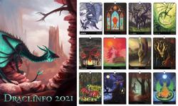 Dragon calendar 2021 image