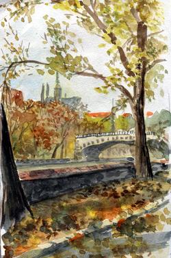 Sketchbook Prague autumn