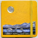 sketchbook 2025 a6 talens yellow